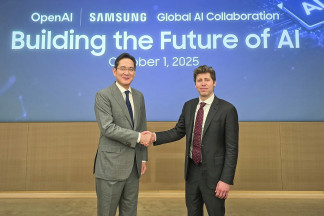 Firma de la alianza estratégica entre Samsung y OpenAI en la infraestructura global de IA