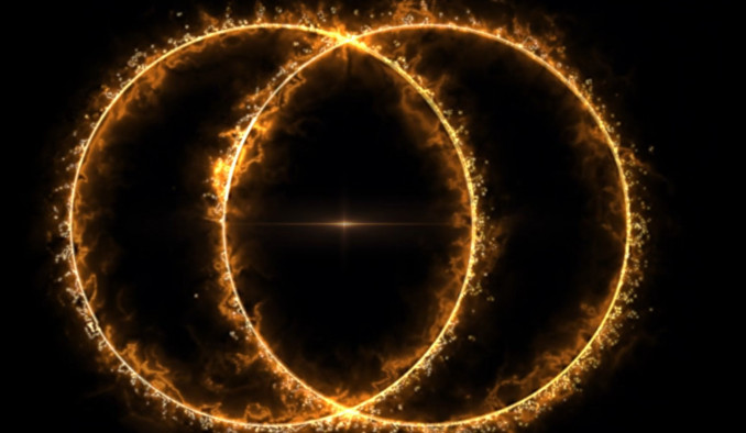 Una imagen fija de la animación de RAD J131346.9+500320.