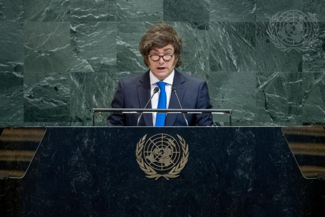 Javier Milei, presidente de Argentina.