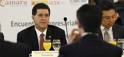 EuropaPress 7009299 presidente paraguay horacio cartes