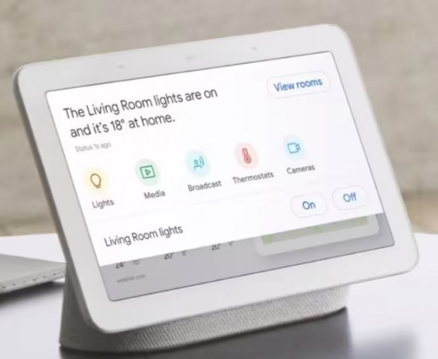 Google Nest Home.