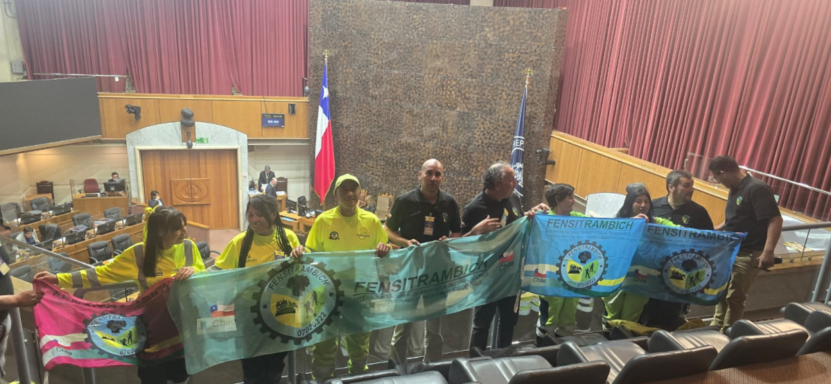 Foto Fensitrambich en el Congreso