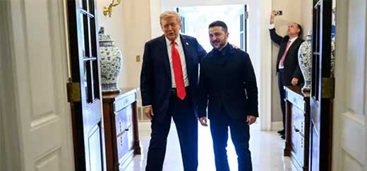 Trump y Zelenski