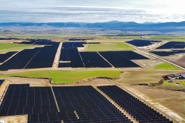 La nueva planta fotovoltaica Castaño Solar en España.