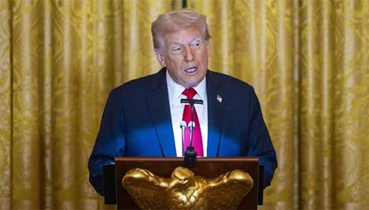 Trump habla