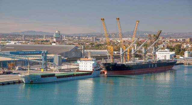 Puerto de Valencia.