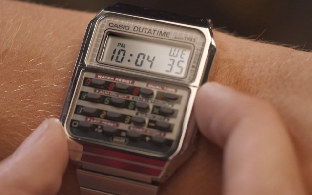 Reloj Casio inspirado en Regreso al Futuro