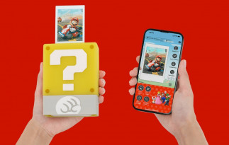 Instax mini Link para Nintendo Switch y la funda inspitada en Super Mario para instax mini Link 3