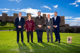 Presentación en Ávila del proyecto urbano 'Smart Green Minerals', de fijación permanente de CO2