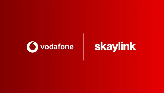 Logos de Vodafone y Skaylink