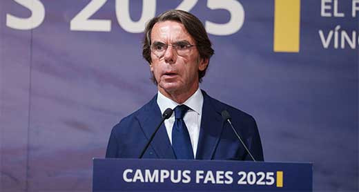 EuropaPress 6966299 expresidente gobierno jose maria aznar clausura campus faes 19 septiembre