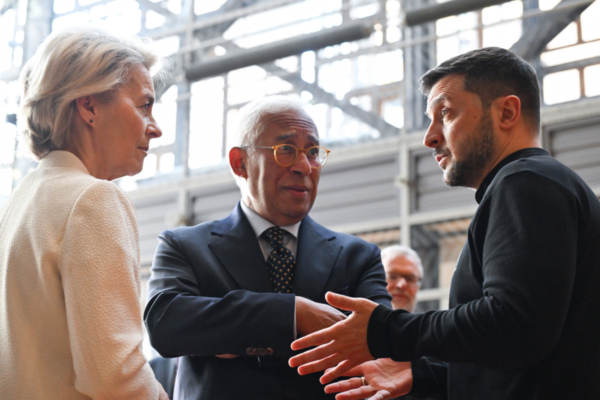 EuropaPress 6870670 presidentes consejo europeo antonio costa comision europea ursula von der