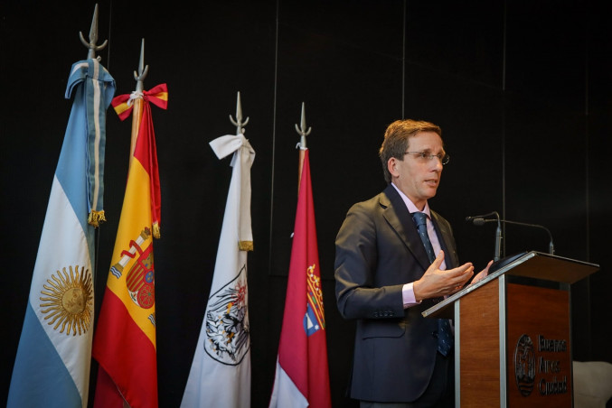 EuropaPress 7074841 alcalde madrid jose luis martinez almeida buenos aires argentina