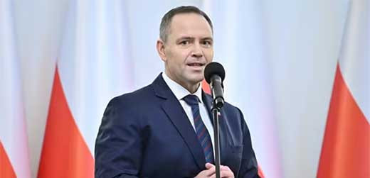 El presidente de Polonia 