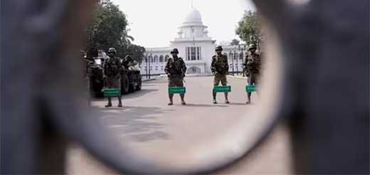 Miles de personas bloquean