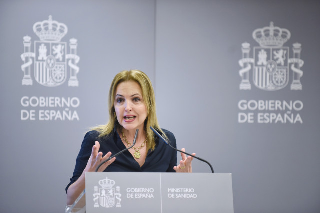Archivo - La directora general de la Organización Nacional de Trasplantes (ONT), Beatriz Domínguez-Gil, el acto anual que homenajea a los donantes en España, en la sede del Ministerio, a 4 de junio de 2025, en Madrid (España). El acto se celebra para conm
