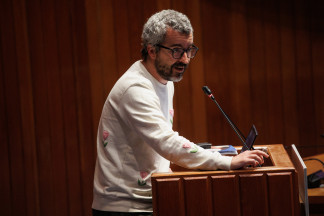 Archivo - El secretario de Estado de Sanidad, Javier Padilla, interviene durante la clausura del acto ‘La salud del siglo XXI: los cuidados’, en el Ministerio de Sanidad, a 7 de mayo de 2024, en M
