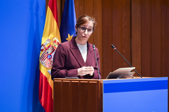 La ministra de Sanidad, Mónica García, inaugura la 16TH European Healthcare Fraud & Corruption Network Conference en el Ministerio de Sanidad, a 13 de noviembre de 2025, en Madrid (España). La conferencia, organizada por el Ministerio de Sanidad, ha reuni