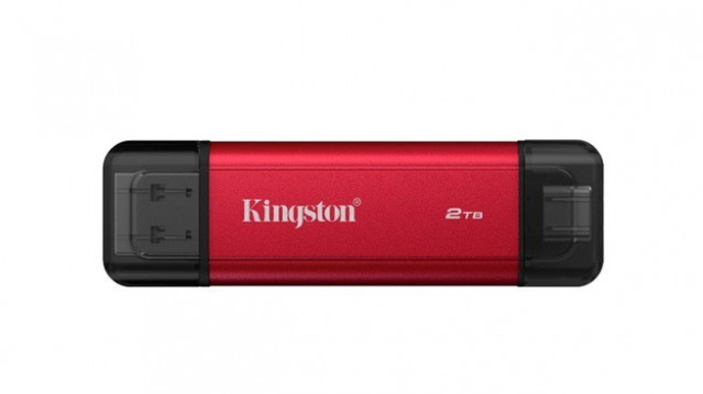 SSD portátil de doble conector de Kingston de 2TB