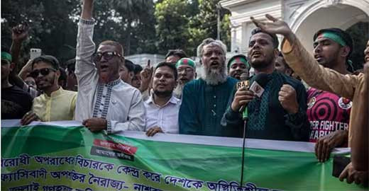 Graves disturbios en Bangladesh