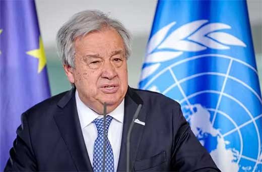 Guterres pide