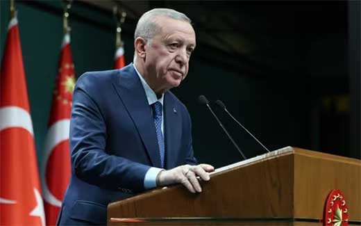 Erdogan dice