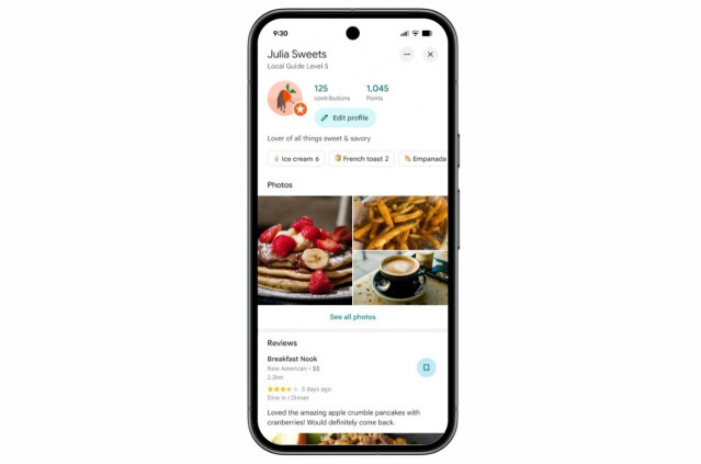 Guía local en Google Maps con apodo
