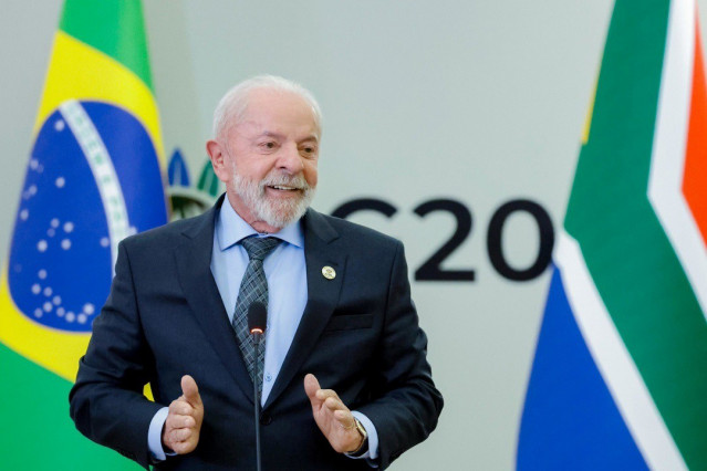 El presidente de Brasil, Luiz Inácio Lula da Silva