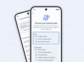 Función de copias de seguridad con encriptación de extremo a extremo en Signal.