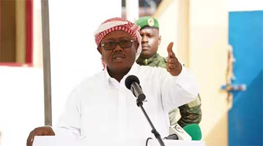 El presidente de Guinea