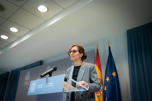 Archivo - La ministra de Sanidad, Mónica García, preside el pleno del Consejo Interterritorial del Sistema Nacional de Salud (CISNS), en la sede del Ministerio, a 14 de junio de 2024, en Madrid (España). Durante el consejo, se designa, a instancia de los