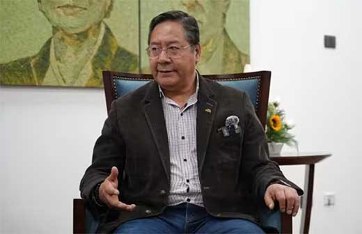 El vicepresidente de Bolivia