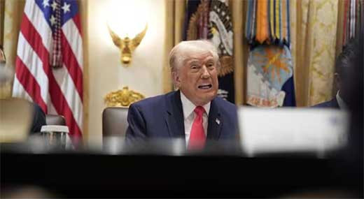 Trump, en medio de las 