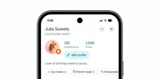 Perfil de usuario con apodo e imagen personalizados en Google Maps