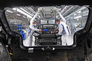 Archivo - Fábrica de Volkswagen en Alemania