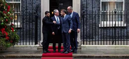 Zelenski y los liu0301deres