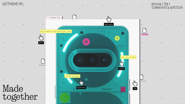 El nuevo Nothing Phone (3a) Community Edition.