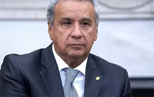 El expresidente de Ecuador 