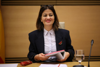 La ministra de Juventud e Infancia, Sira Rego, comparece ante la Comisión de Juventud e Infancia, en el Congreso de los Diputados, a 10 de diciembre de 2025, en Madrid (España). Rego comparece para 