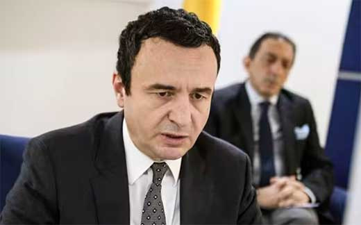 El primer ministro de Kosovo 