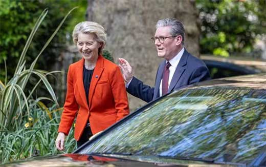 Starmer y Von der