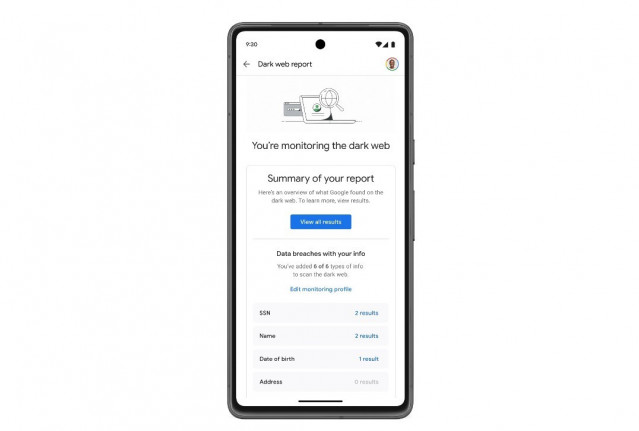 Archivo - Serivicio de Google para monitorizar la dark web.