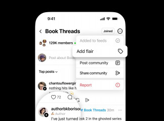 Nueva función de etiquetas de estilo en Threads.