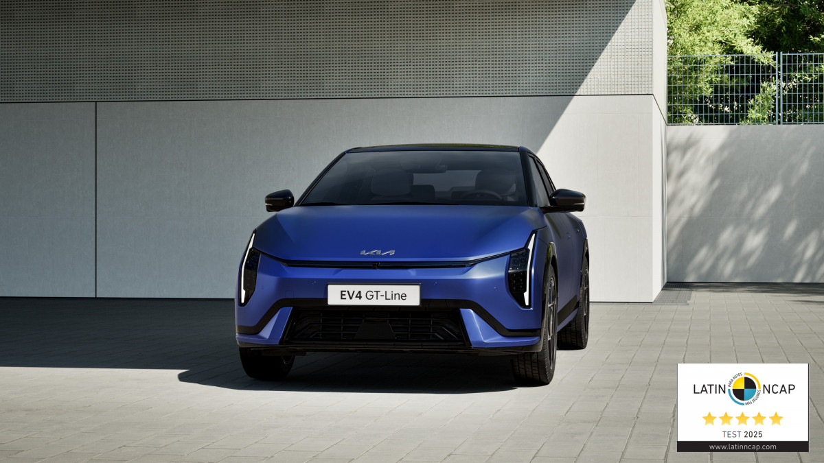 Kia Chile   EV4 5 estrellas Latin NCAP 2