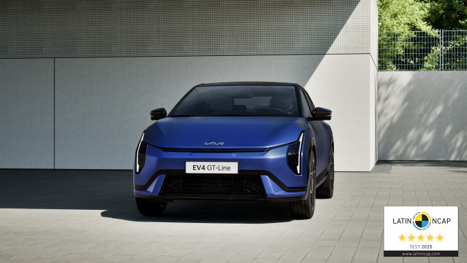 Kia Chile   EV4 5 estrellas Latin NCAP 2