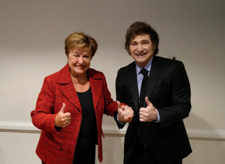 EuropaPress 6465143 directora gerente fmi kristalina georgieva presidente argentina javier