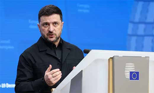 Zelenski pide a los liu0301deres 