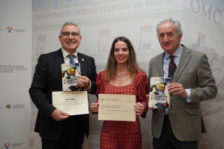 Imagen de la entrega del premio.