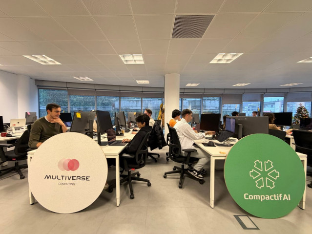 Las nuevas oficinas en Madrid de Multiverse Computing.