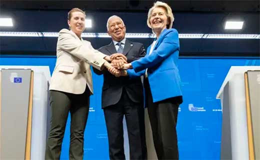 Los liu0301deres UE ayudarau0301n a Ucrania